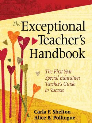 cover image of The Exceptional Teacher's Handbook: the First-Year Special Education Teacher's Guide to Success